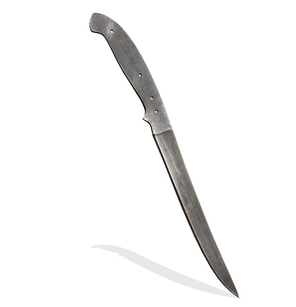 Hercules Custom 1095 High Carbon Steel Blank Blade Fillet Knife Fisherman's Fillet Handmade, No Damascus (Free Shipping)