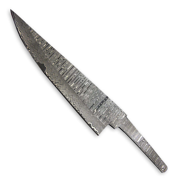 Hercules Custom Hand Forged Damascus Steel Blank Blade Chef Knife Kitchen Knife Meat Knife Handmade (FREE SHIPPING)
