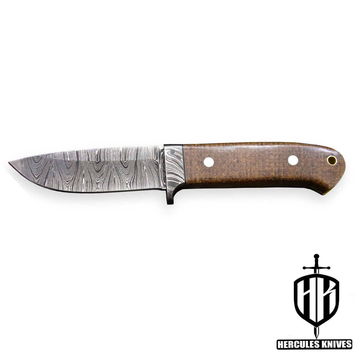 Premium Custom Handmade Damascus Steel Drop Point Knife main image 0