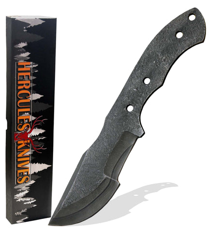 Hercules Custom 1095 High Carbon Steel Blank Blade Tracker Hunting Knife Handmade, No Damascus (Free Shipping)