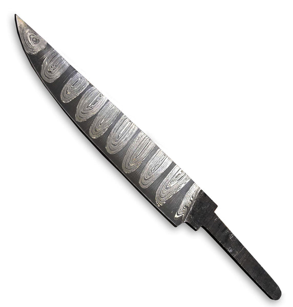 Hercules Custom Hand Forged Damascus Steel Blank Blade Bowie Hunting Knife BOWIE BLADE Handmade (FREE SHIPPING)