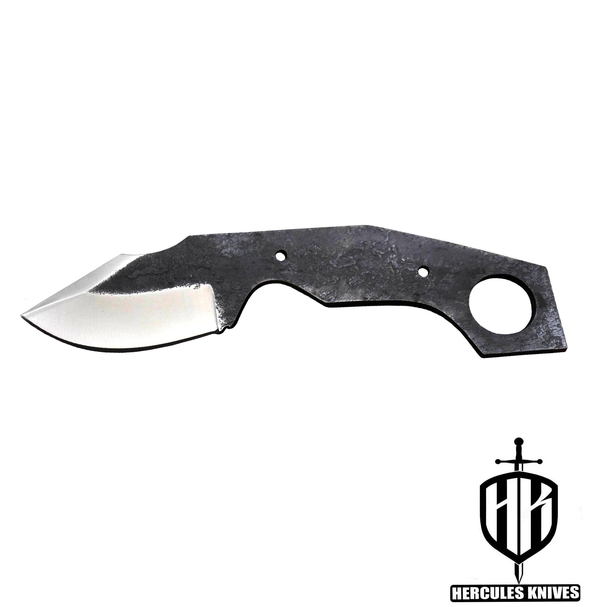 Hercules Custom 1095 High Carbon Steel Blank Blade Karambit Hunting Knife Handmade Knife Making Supply, No Damascus (Free Shipping)