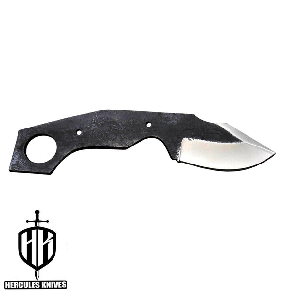 Hercules Custom 1095 High Carbon Steel Blank Blade Karambit Hunting Knife Handmade Knife Making Supply, No Damascus (Free Shipping)