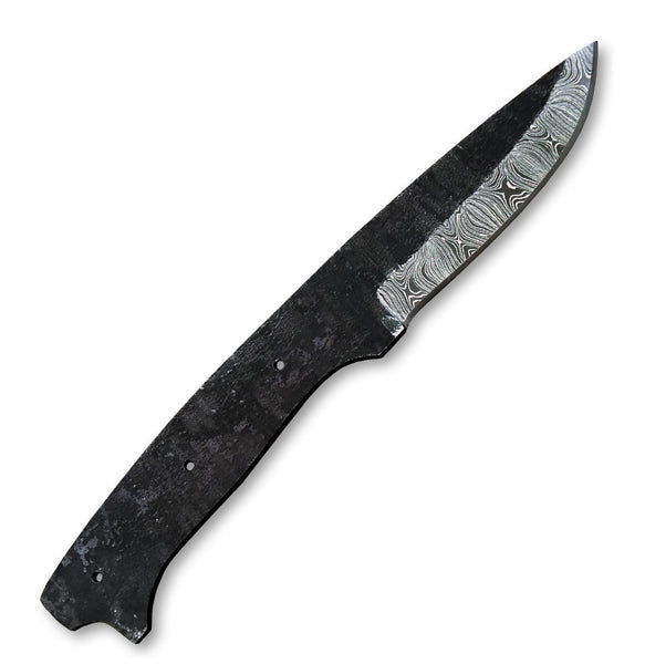 Hercules Custom Hand Forged Damascus Steel Blank Blade Army Knife Camping Knife Handmade Knife Making Supply (Free Shipping)