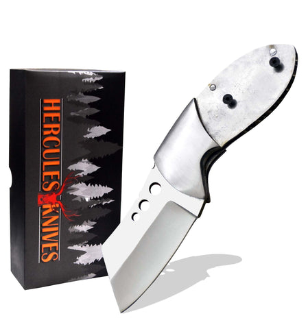 Custom Hand Forged Spring Steel 5160 Pocket Folding Blank Knife Camping Knife EDC Knife Making Supply ( Free Shipping )