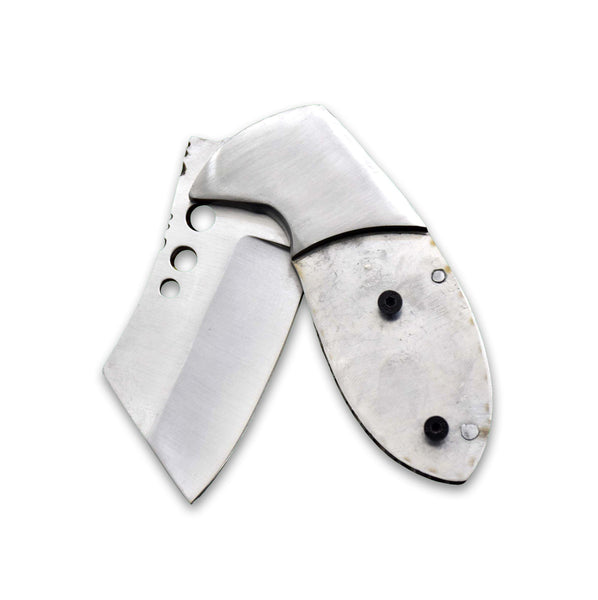 Custom Hand Forged Spring Steel 5160 Pocket Folding Blank Knife Camping Knife EDC Knife Making Supply ( Free Shipping )