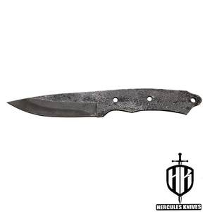 Hercules Custom 1095 High Carbon Steel Blank Blade Camping Hunting Knife Handmade, No Damascus (Free Shipping)