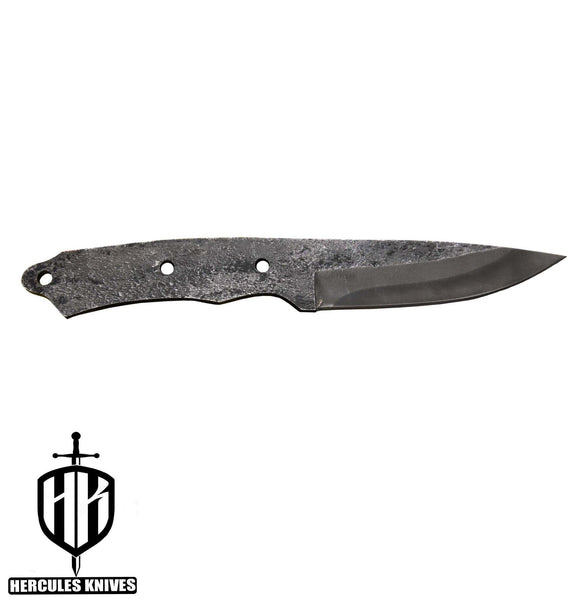 Hercules Custom 1095 High Carbon Steel Blank Blade Camping Hunting Knife Handmade, No Damascus (Free Shipping)