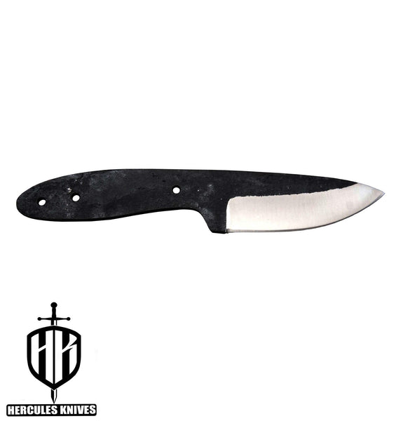 Hercules Custom 1095 High Carbon Steel Blank Blade Camping Hunting Knife Handmade Knife Making Supply, No Damascus (Free Shipping)