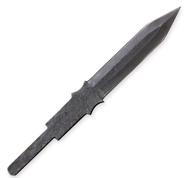 Hercules Knives Custom Hammered 1095 High Carbon Steel Blank Blade Dagger Hunting Knife Handmade Knife Making Supplies, No Damascus