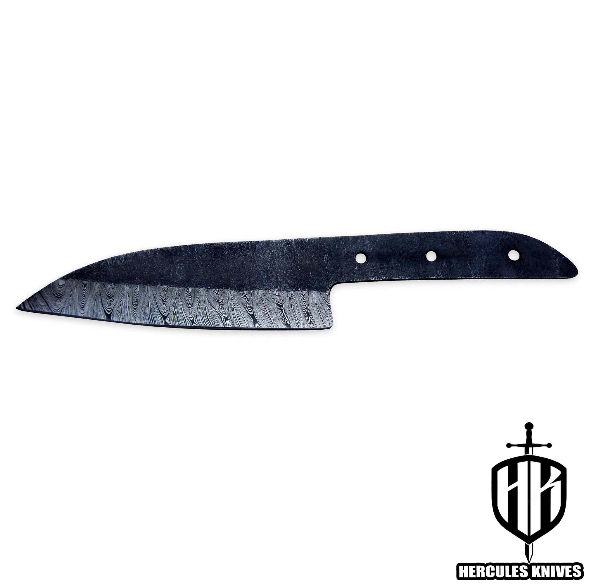 Premium Damascus Steel Blank Blade for Custom Knives